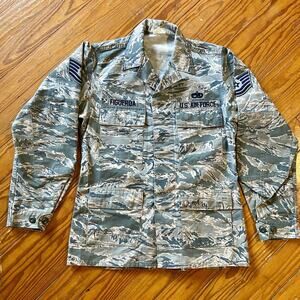 US Air Force Utility Coat Mens Size 42 Reg Green Camo Jacket